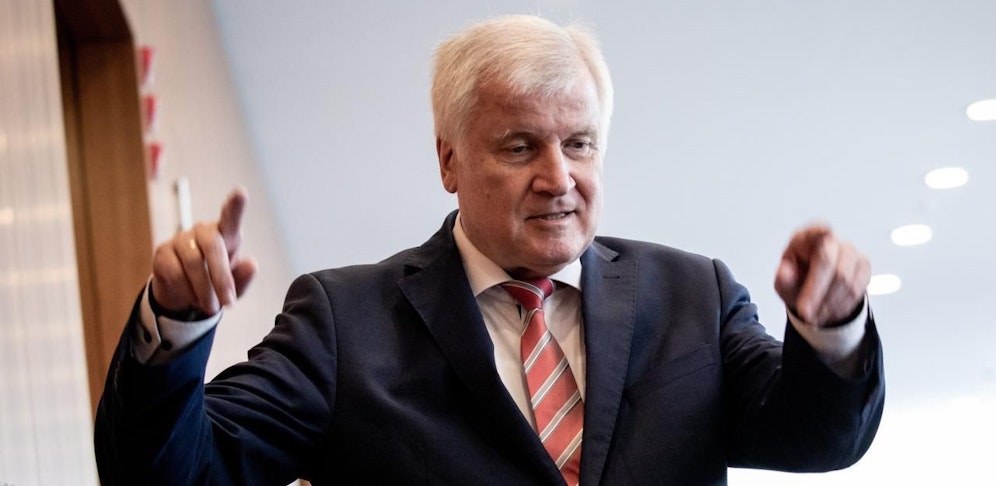 Der deutsche Bundesinnenminister Horst Seehofer (CSU)