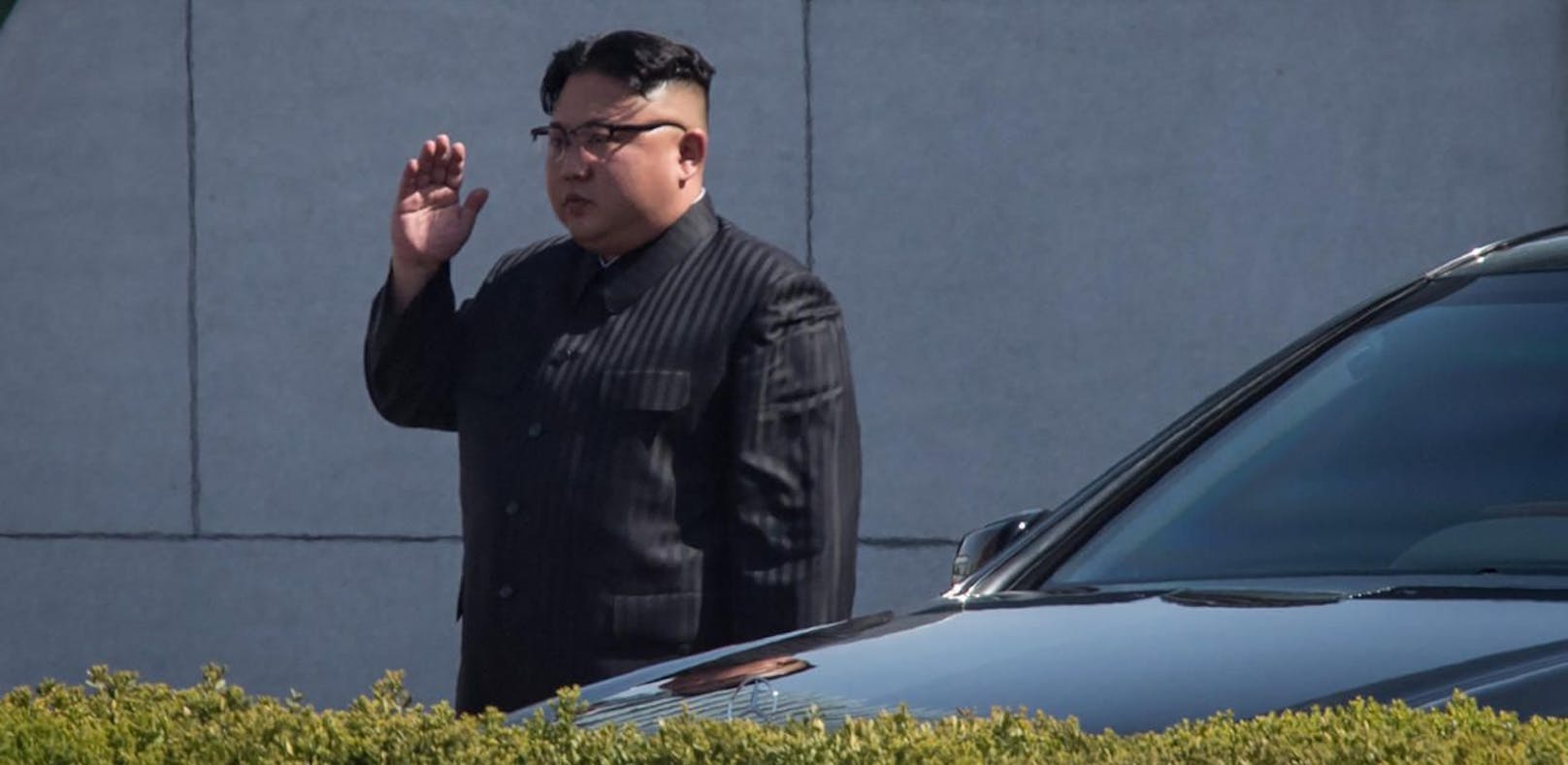 Recht und Ordnung werden von Kim Jong-un offenbar nur im eigenen Land durchgesetzt.