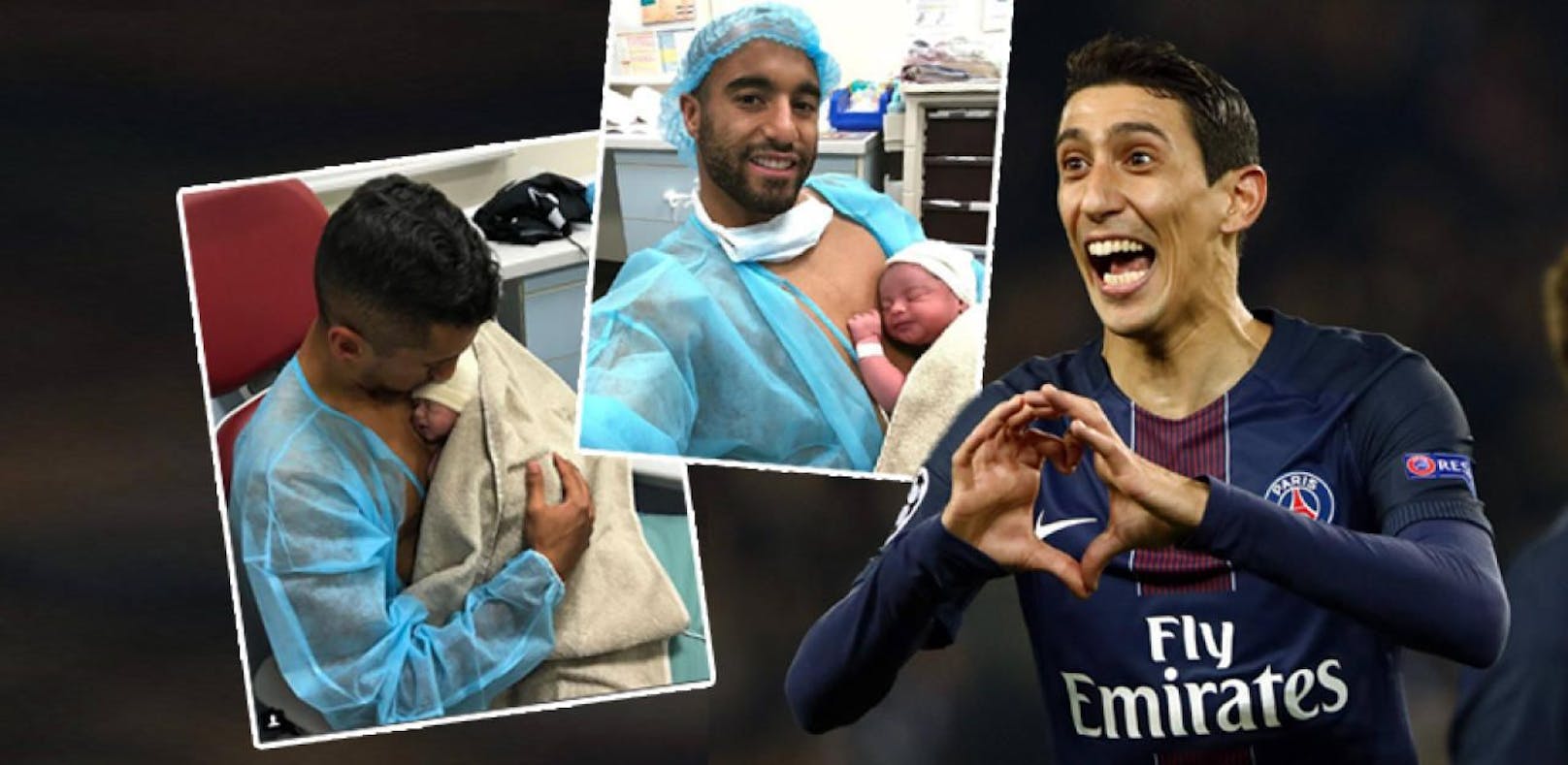Just neun Monate nach dem Triumph über Barcelona kommt es bei Paris St. Germain zu einem Babyboom. 