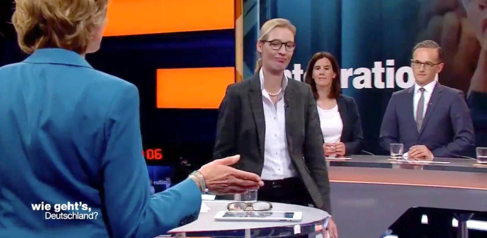 AfD-Kandidatin Weidel sorgt im TV für einen Eklat