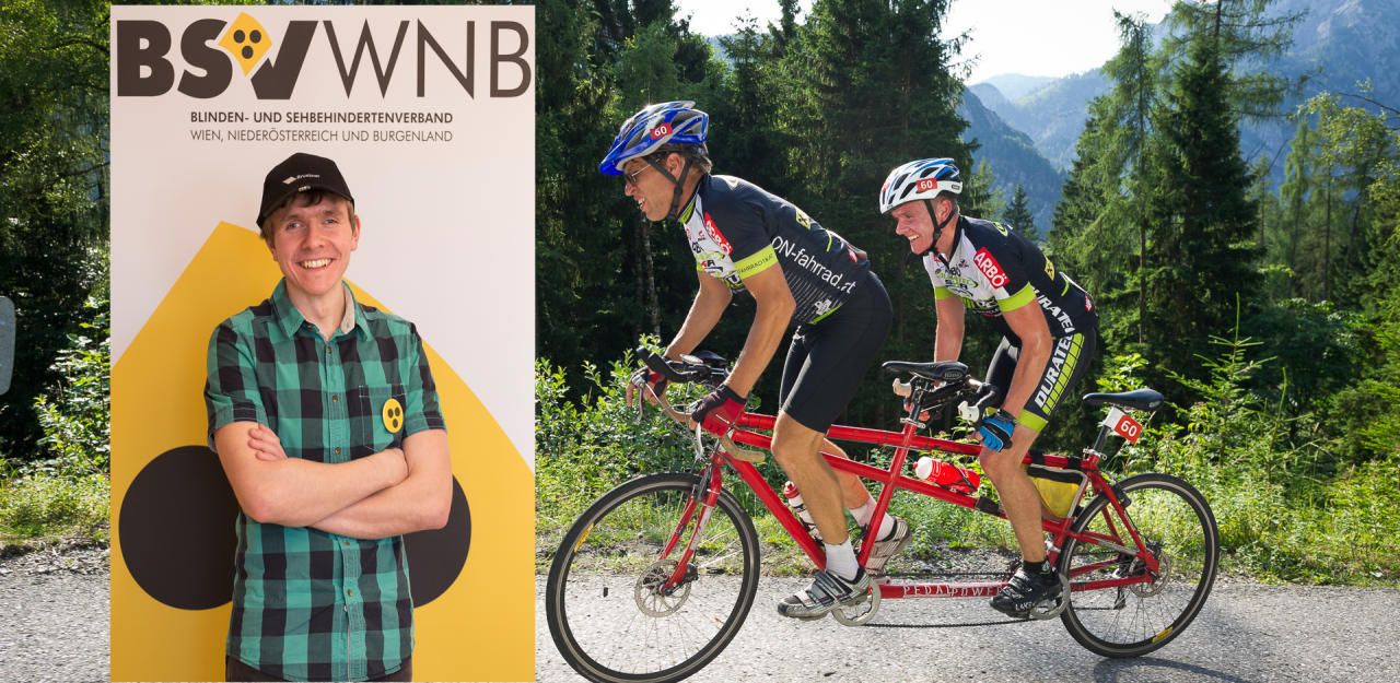 Heute.at - Blinder Patrick (23) läuft beim Triathlon allen davon