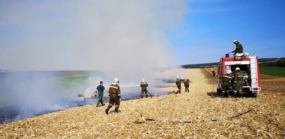 Die Feuerwehr brachte den Brand schnell unter Kontrolle.