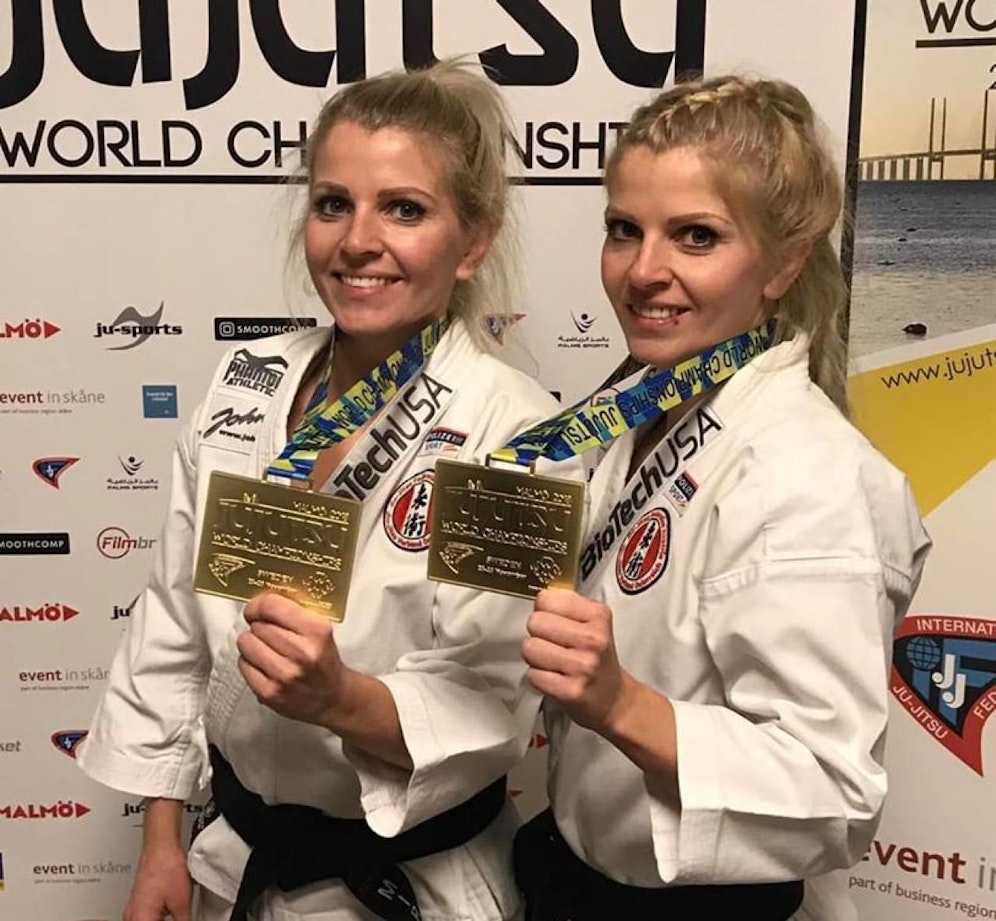 Die "Twins" vom Jiu Jitsu-Verein in Pressbaum sind jetzt zum 7. Mal Weltmeister geworden.