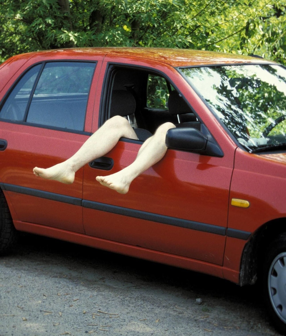 Der Mann schlief im Auto seinen Rausch aus