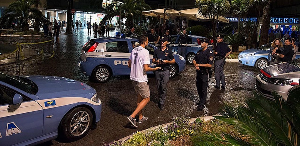 Alle Jahre wieder die "Invasion der Barbaren" in Lignano.