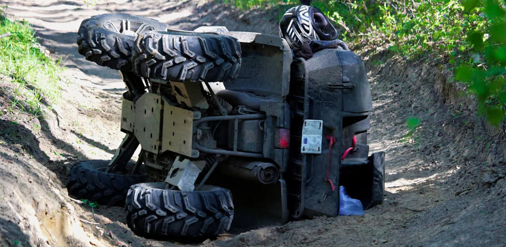 Der 81-Jährige war mit einem Quad unterwegs