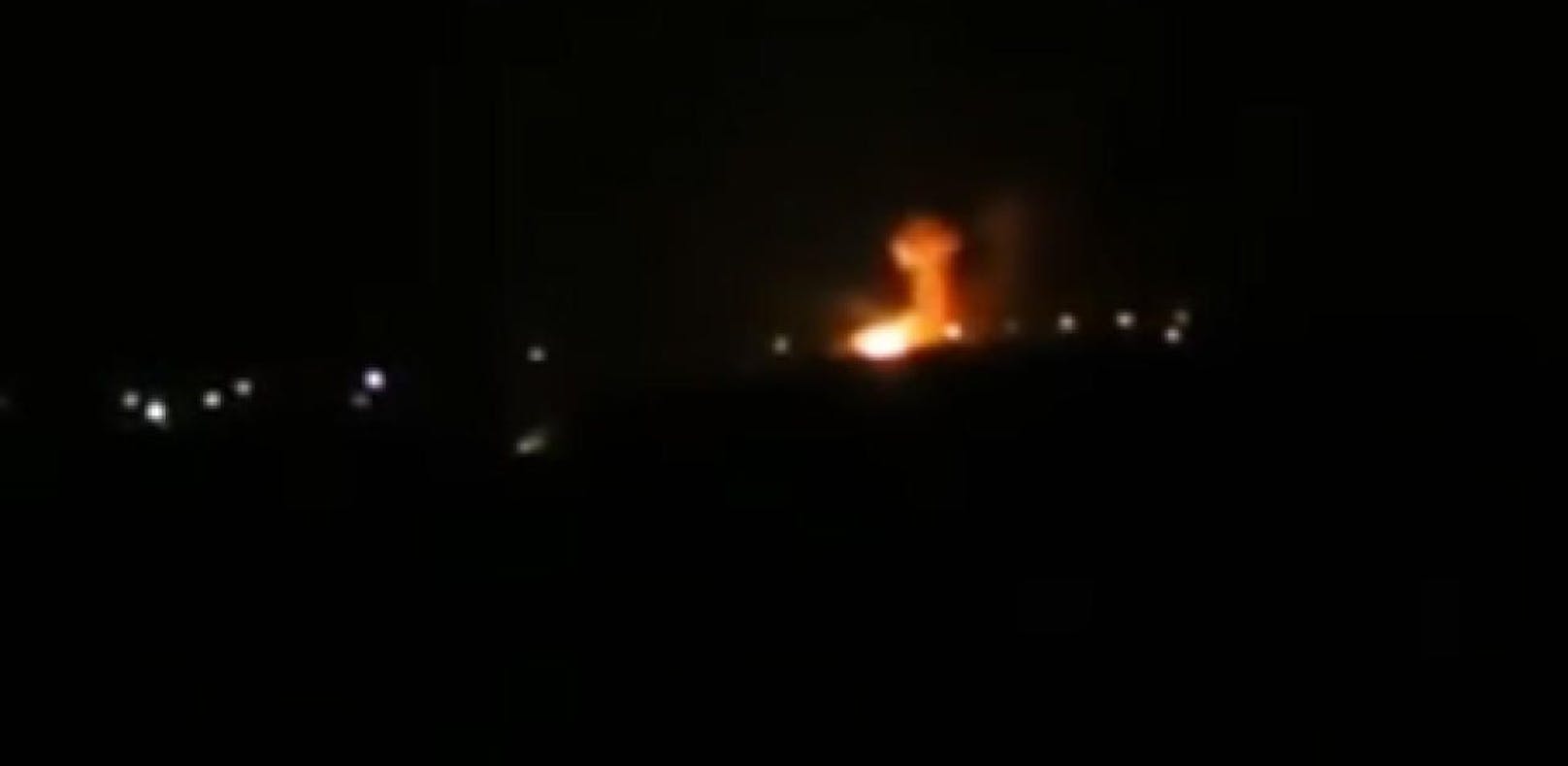 Angriff auf Flughafen von Damaskus