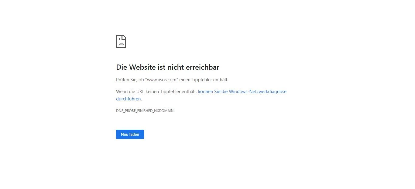 Mehrere Internetseiten sind ausgefallen.