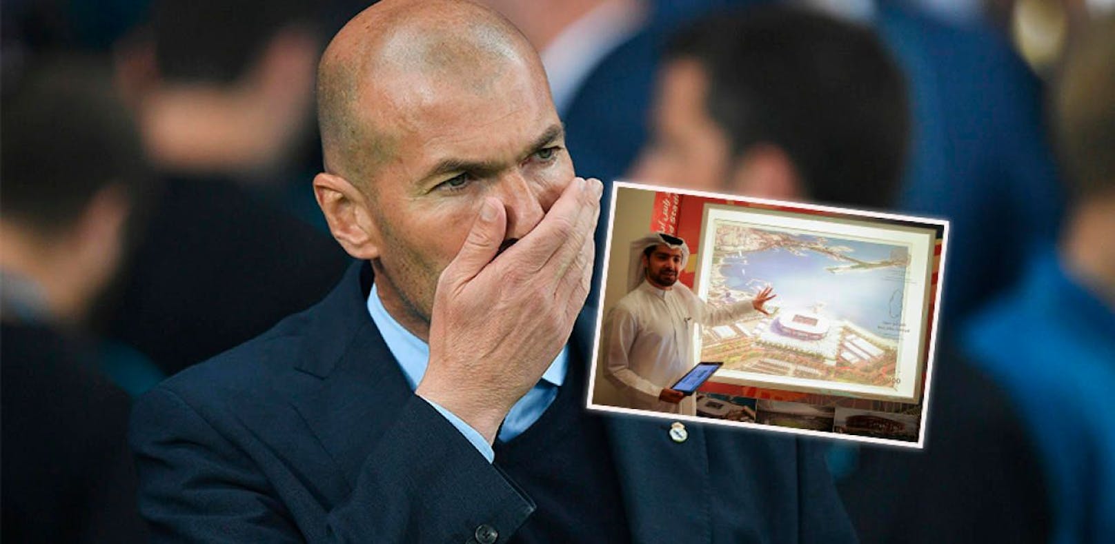 Zidane soll mit 200-Mio.-Gage WM für Katar retten