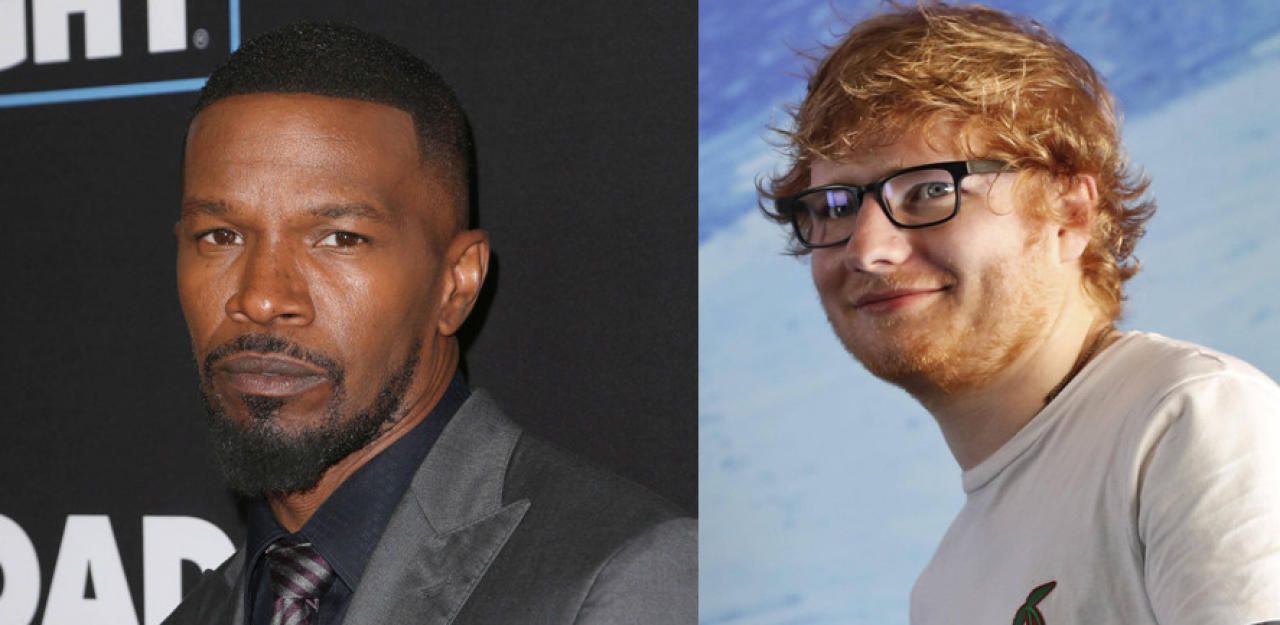 Ed Sheeran schlief sechs Wochen bei Jamie Foxx Szene heute.at