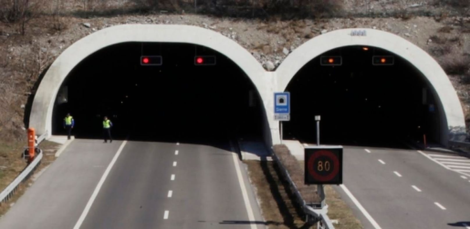 An einem Tunnelportal in Gratkorn kam es zu einem tödlichen Unfall. 