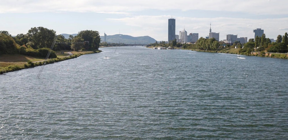 Ein Mann starb beim Schwimmen in der Neuen Donau.