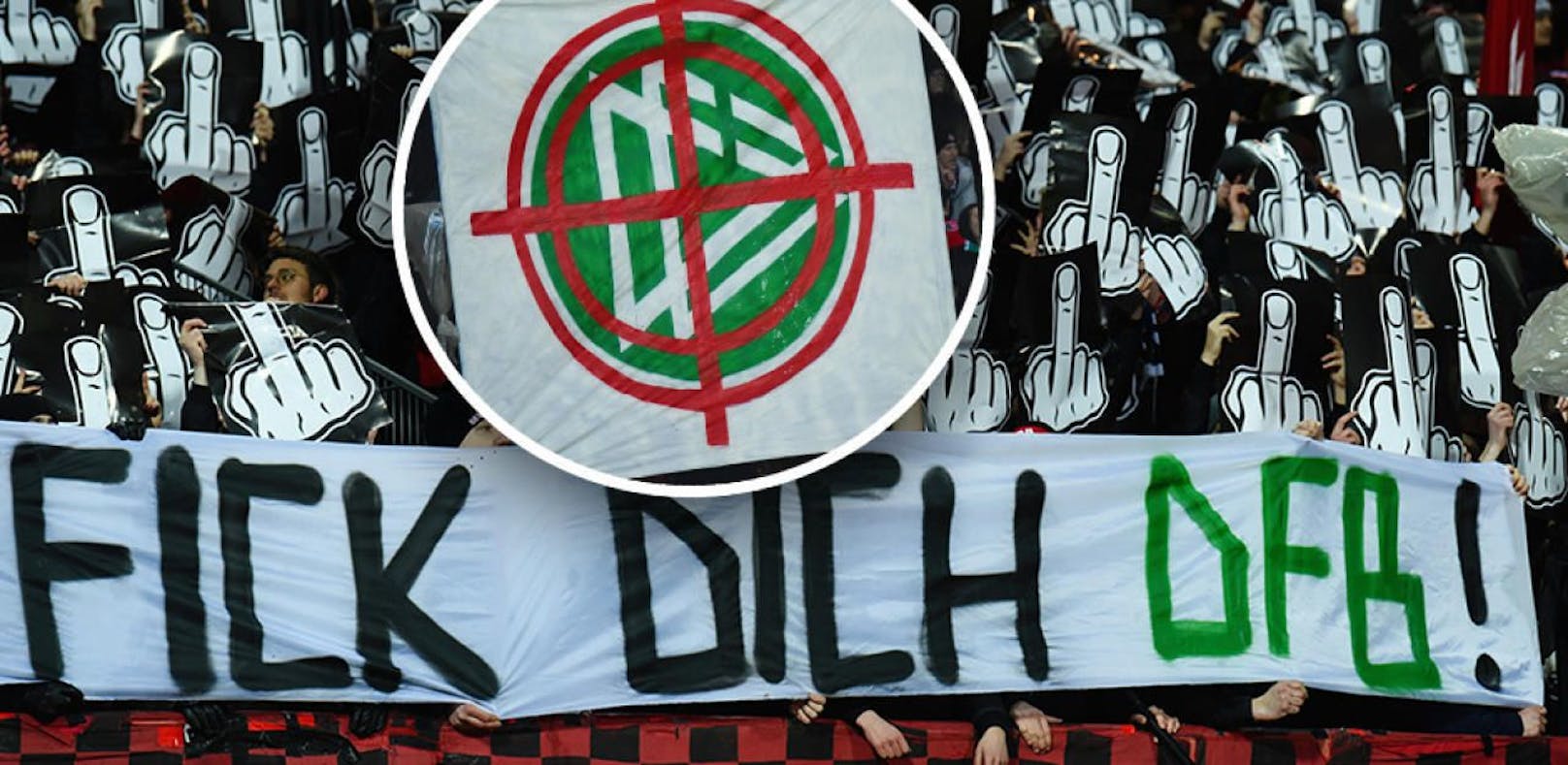 Die nächsten Protest-Plakate gegen den DFB und Dietmar Hopp