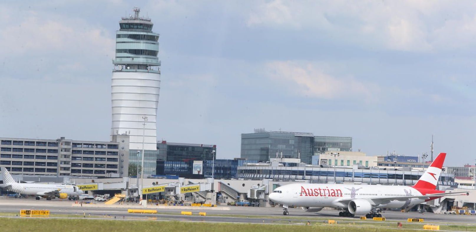 Der Flughafen in Wien-Schwechat (Symbolbild)