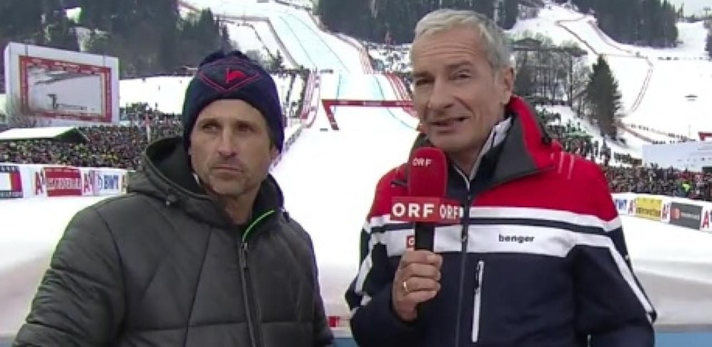 Rainer Pariasek interviewt Patrick "McDempsey".