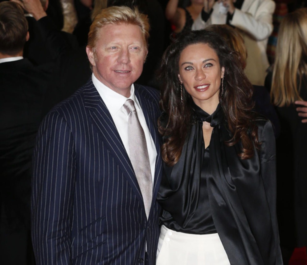 Lilly und Boris Becker