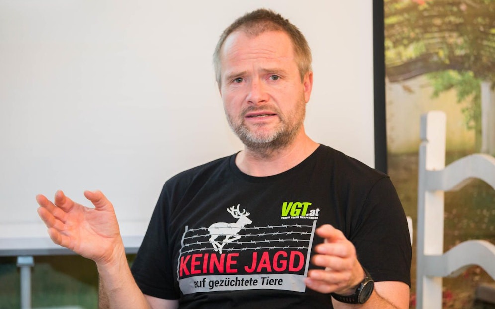 Martin Balluch vom VGT kandidiert auch für die Liste Jetzt.