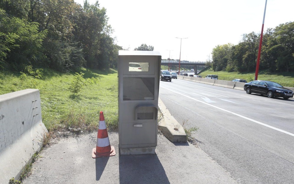 In der Hansonkurve auf der Tangente steht schon eine digitale Radarbox.