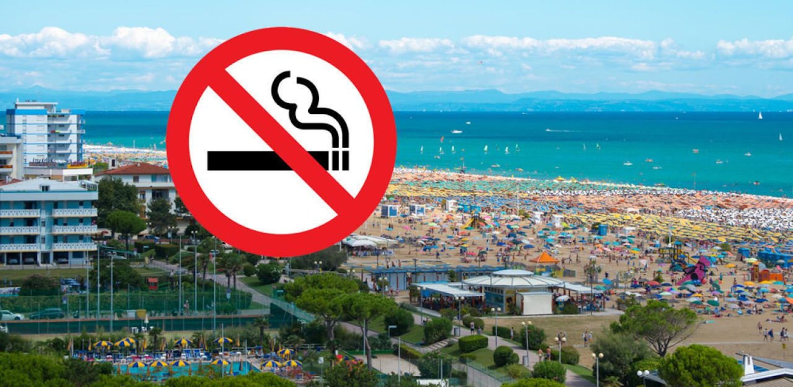 Ab 2018 herrscht am Strand komplettes Rauchverbot.