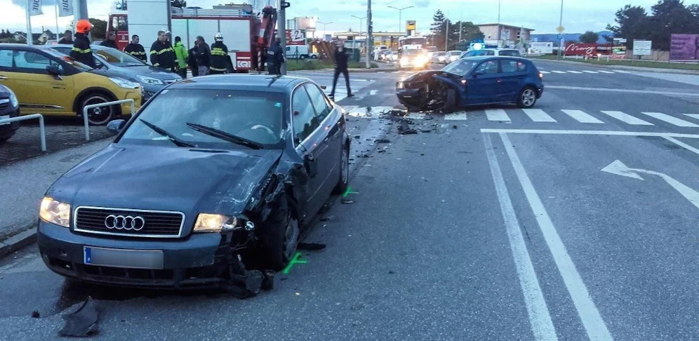 Frontalcrash in Neunkirchen. 