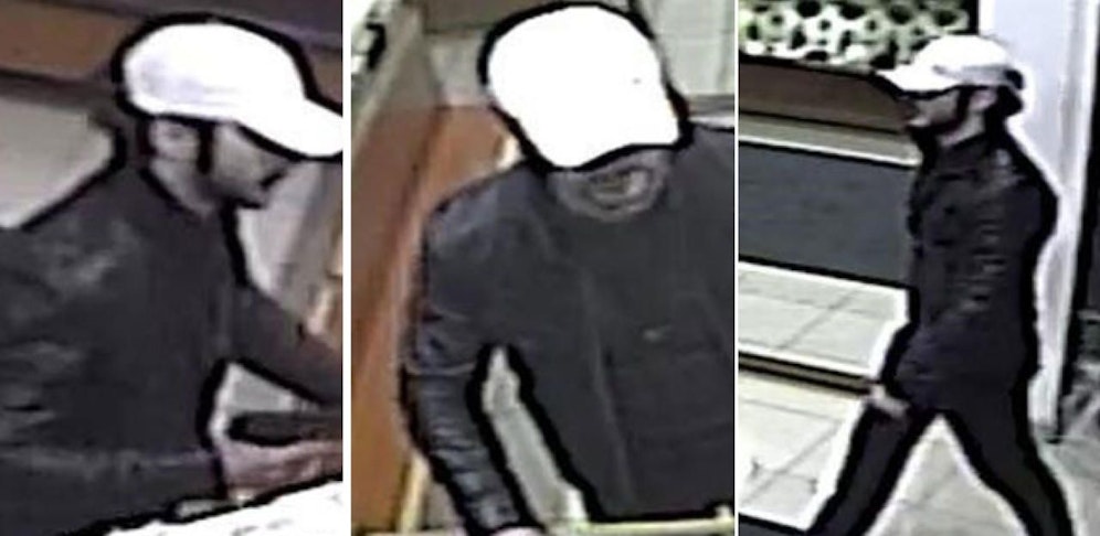 Polizei sucht diesen Juwelier-Räuber