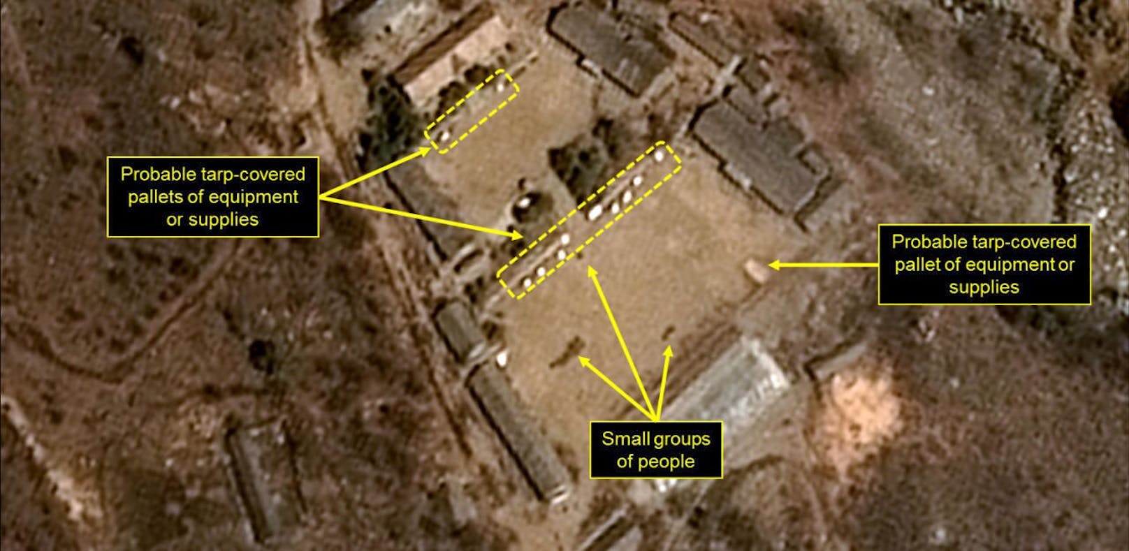 Das Atomtest-Gelände Punggye-ri, wo sich das Unglück ereignete.