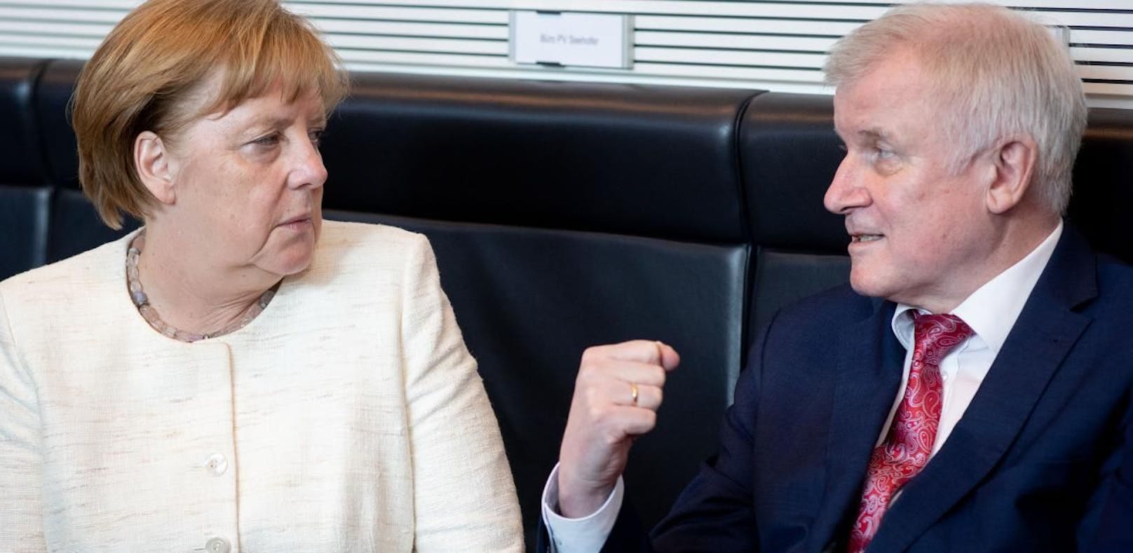 Angela Merkel und Horst Seehofer