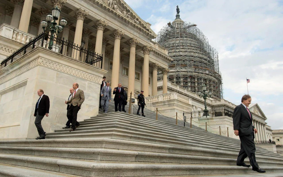 Das US-Repräsentantenhaus in Washington: Die Abgeordneten wollen das ohnehin laxe Waffenrecht weiter lockern. Trotz zahlreicher Amoktaten. 