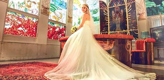 &quot;Heute&quot;-Leserin Anika zeigt ihr wunderschönes Hochzeitskleid!