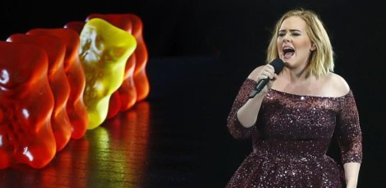 Gummibärchen gehen viral wegen Adele