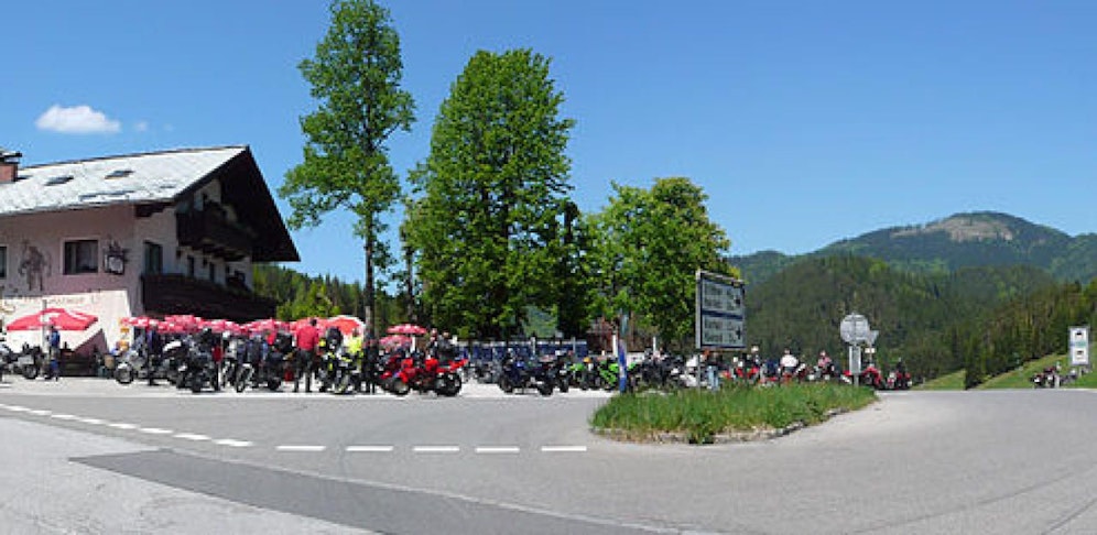 Die Kalte Kuchl ist ein beliebtes Ziel für Biker und Polizei.