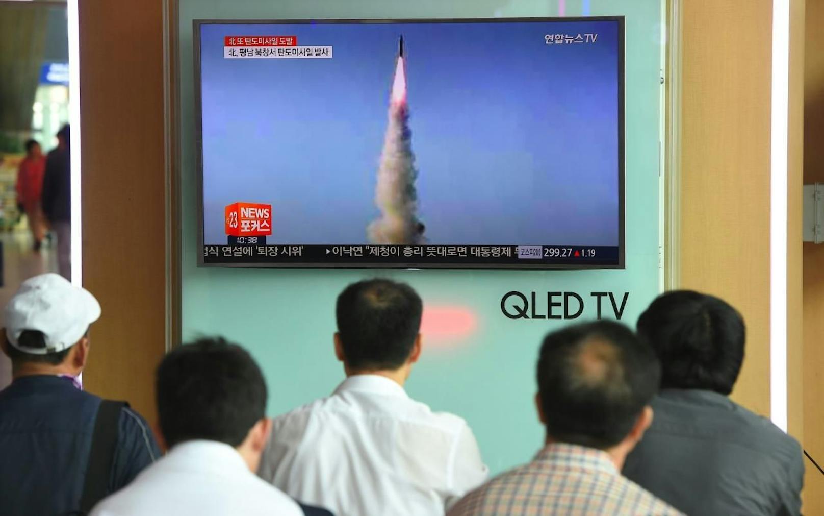 Nordkorea testete erneut eine Mittelstreckenraktete.