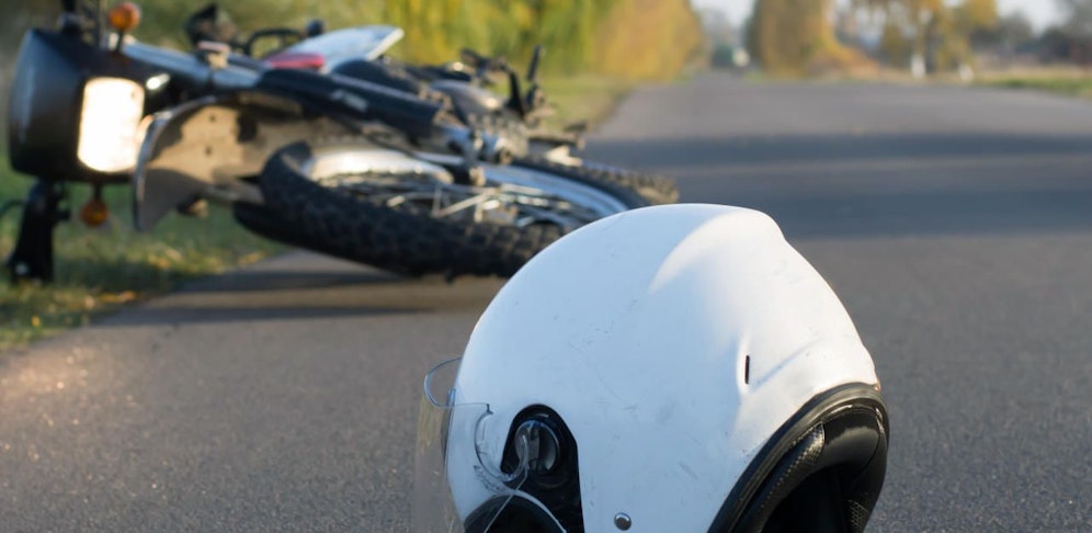 Tödlicher Motorradunfall.