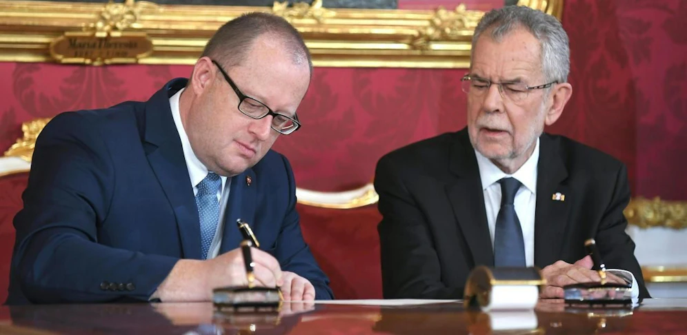 FPÖ-Finanzreferent Hubert Fuchs (l.) war in der türkis-blauen Regierung Staatssekretär im Finanzministerium.