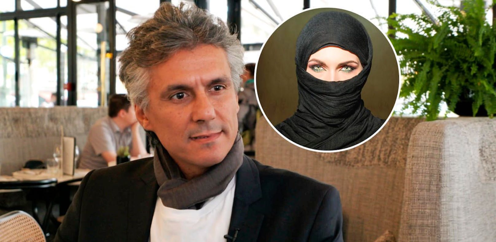 Rached Nekkaz - Er will die Burka-Strafen in Österreich bezahlen