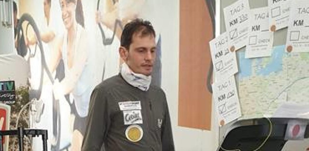 Am Mittwoch ging's schon nur noch mit Pulli und Halstuch.