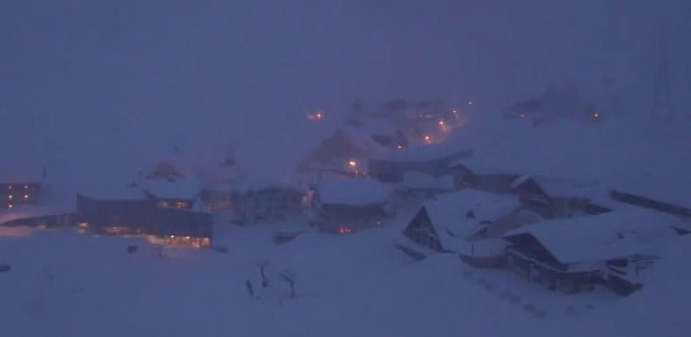 St. Anton am Arlberg war kurzzeitig von der Außenwelt abgeschnitten.