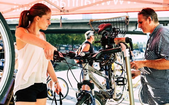 Noch bis 31. August bietet die Mobilitätsagentur Wien kostenlose Räder-Checks an.