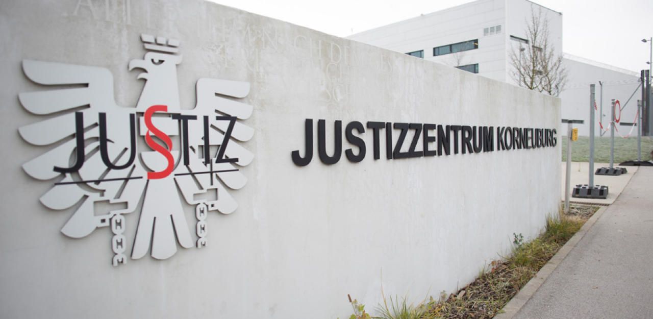 Das Landesgericht in Korneuburg