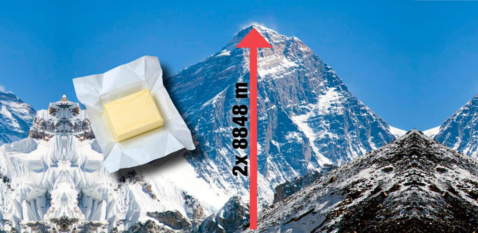 Mit dem Butterverbrauch der Kepler-Kliniken kommt man zwei Mal auf den Mount Everest. 