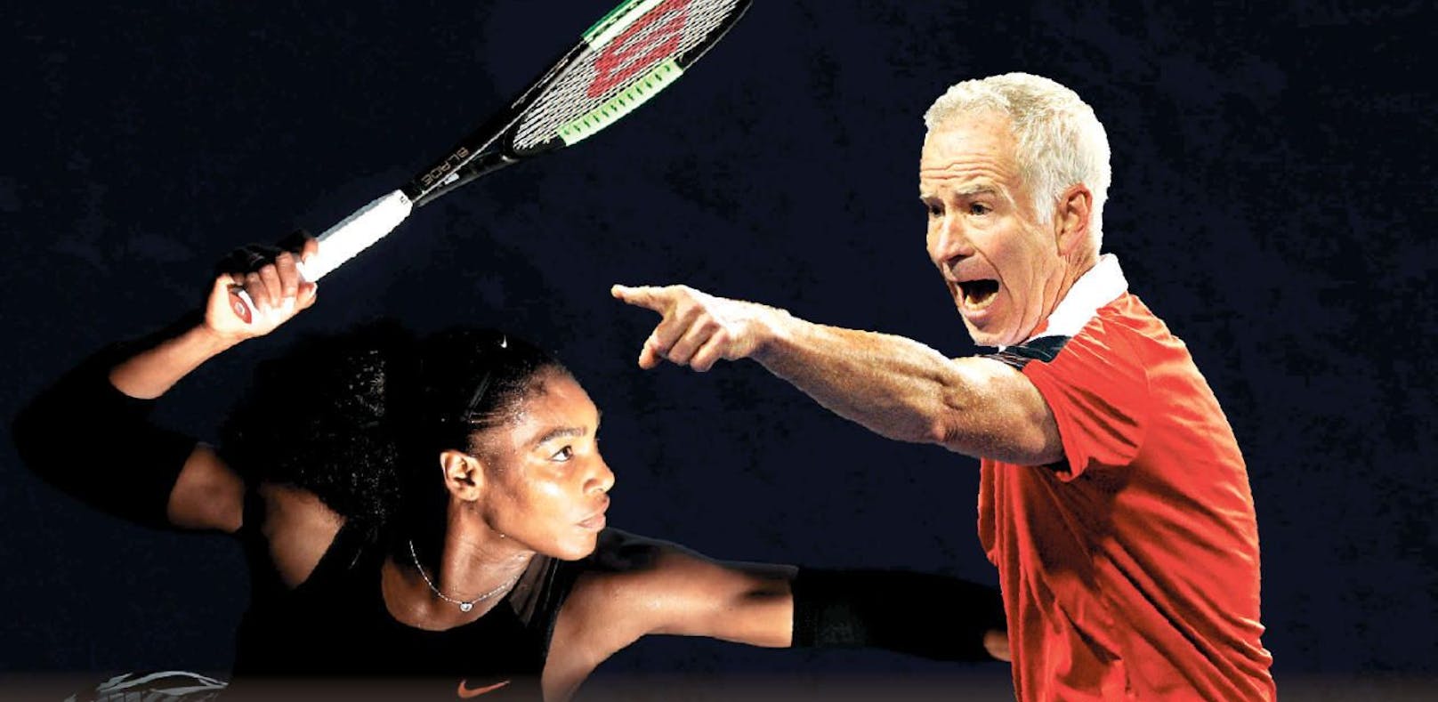 McEnroe gegen Williams: "Sorry" nach Macho-Eklat