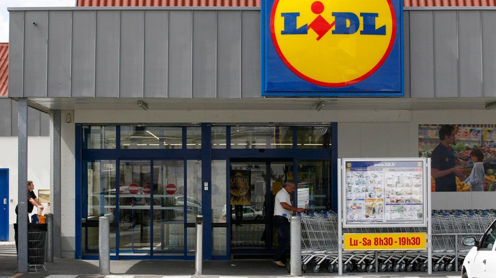 Eine Lidl-Filiale.