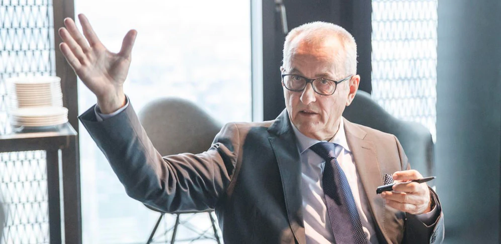 Prof. Mag. Karl Wurm, Obmann der Gemeinnützigen Bauvereinigungen.