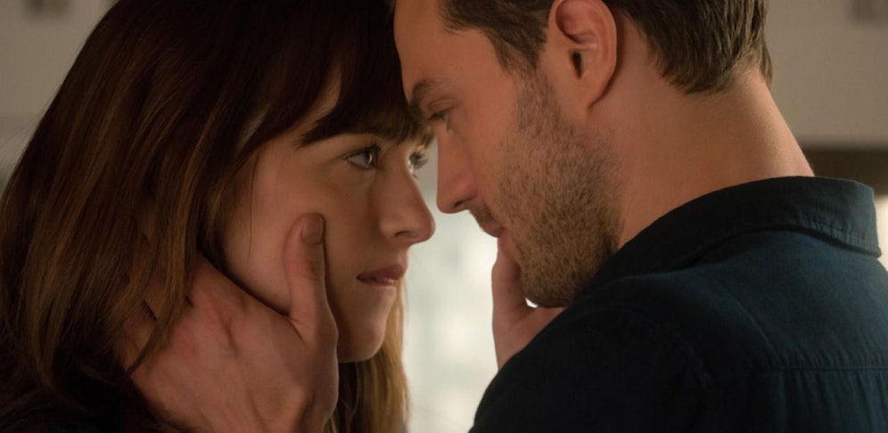 Dakota Johnson und Jamie Dornan in "Fifty Shades Darker"