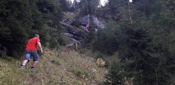 Schwerer Mountaibikeunfall in Pertisau.