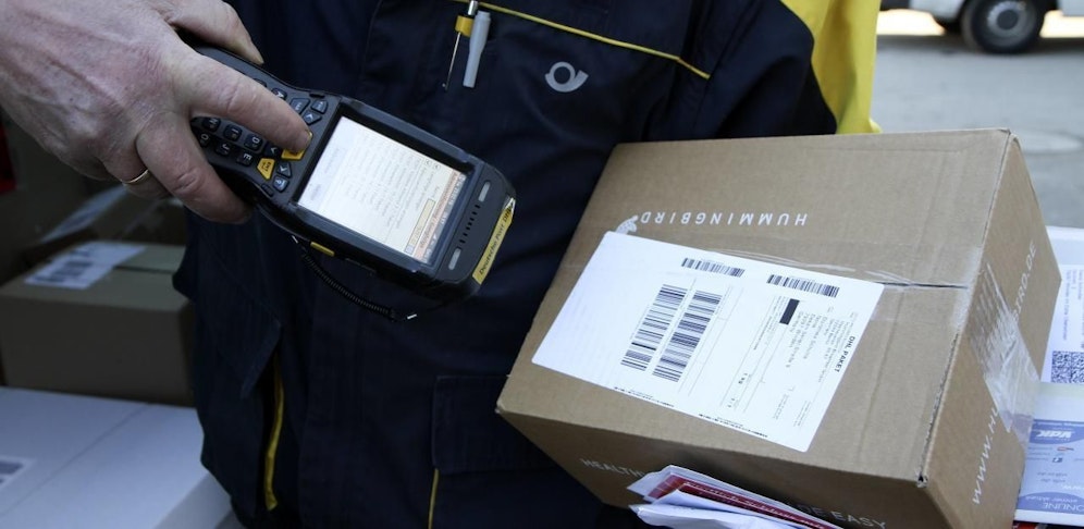 Bei der Zustellung geriet der Adressat der Sendung in Rage.