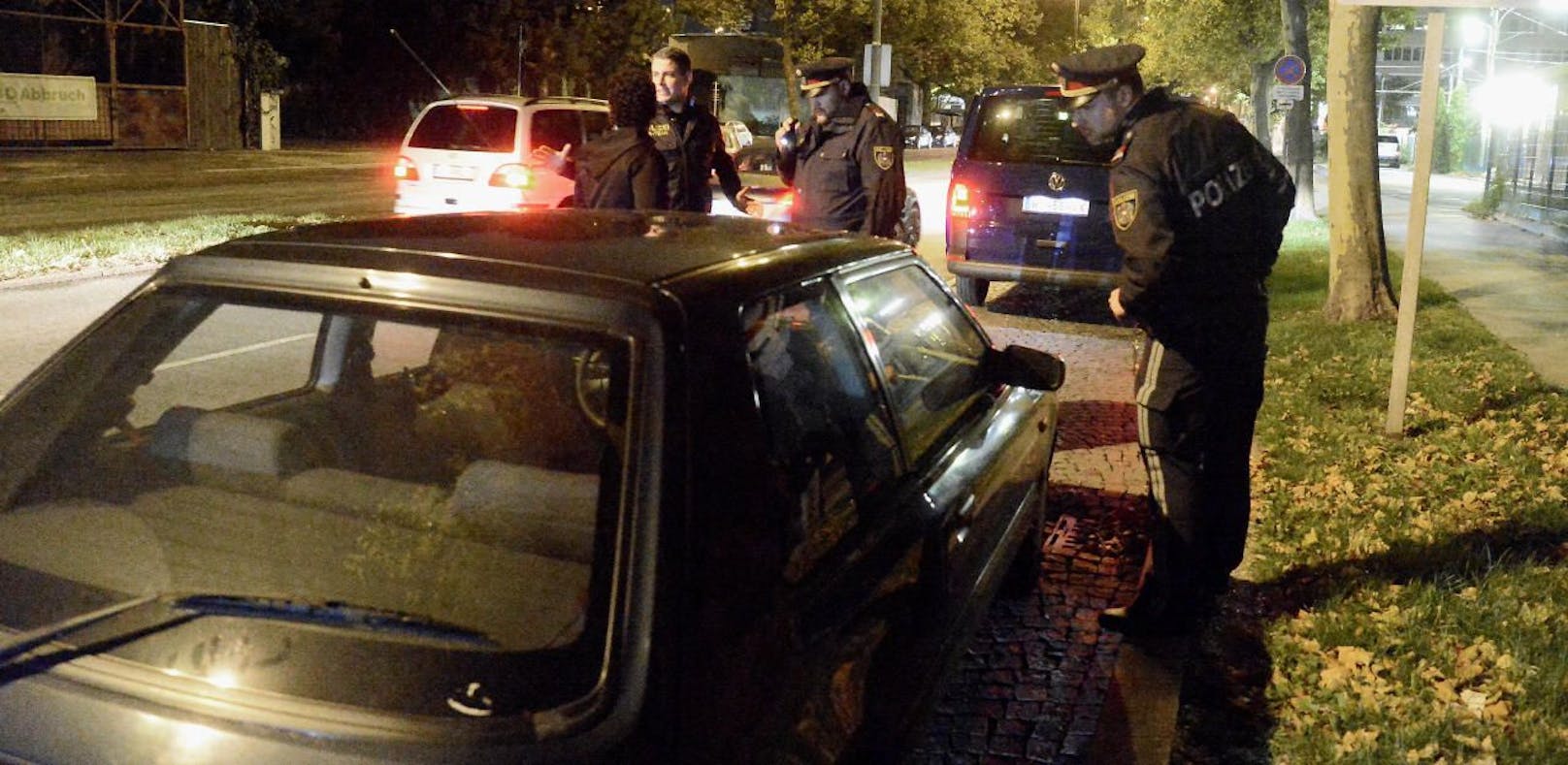 Die Polizei zog den Wiener Autofahrer aus dem Verkehr
