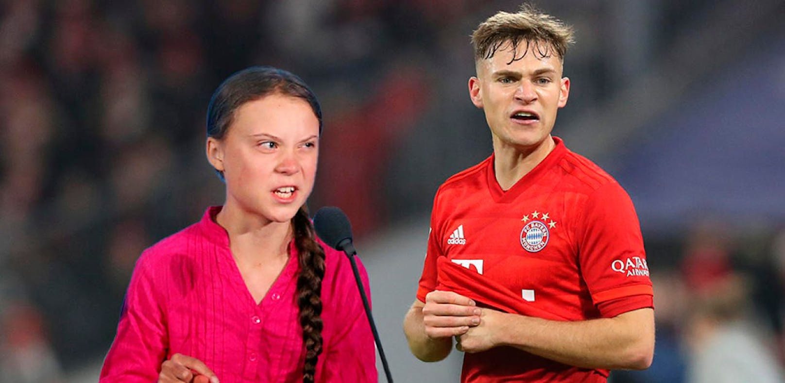 Bayern-Ikone Mehment Scholl macht Gemeinsamkeiten Greta Thunberg und Joshua Kimmich aus. 