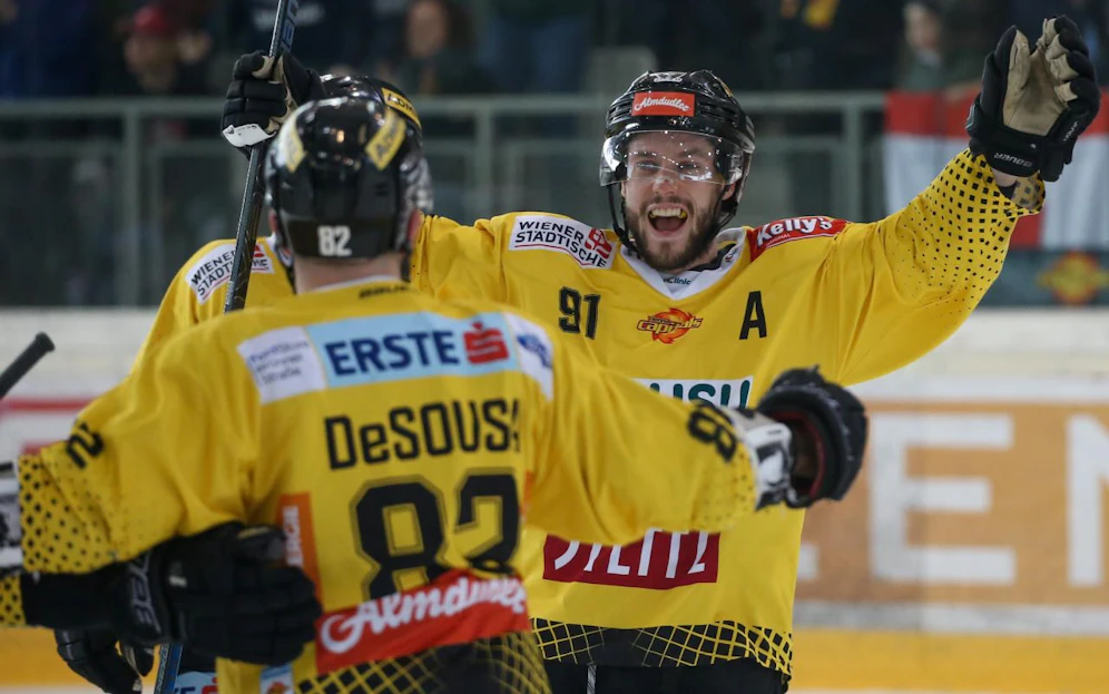 Capitals gegen KAC - die Bilder vom ersten Finalspiel im Eishockey-Play-off     