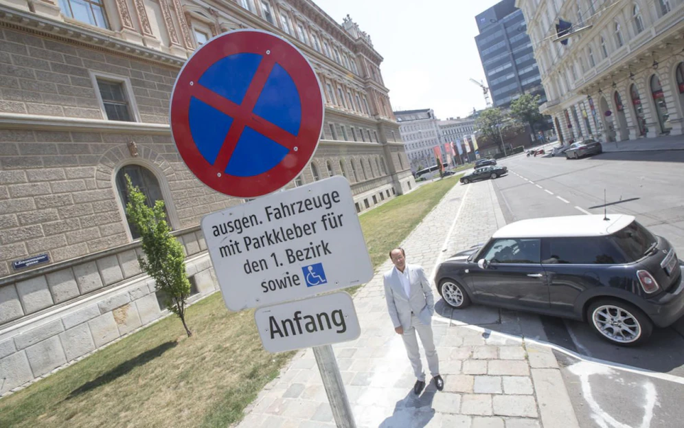Nicht alle Anrainerparkplätze - wie hier in der City - sind immer gut gebucht.
